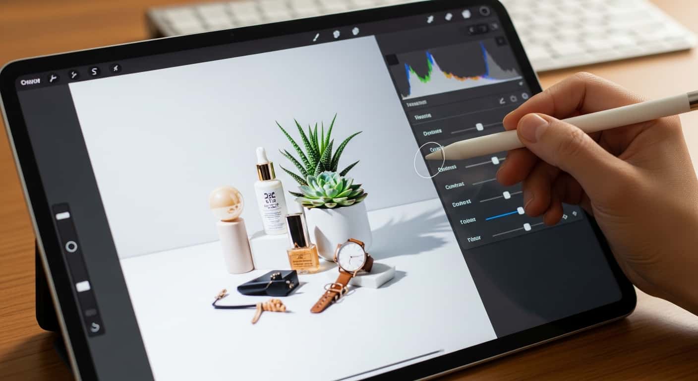 Обработка фотографий предметов