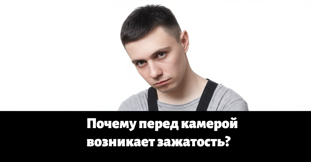 Почему возникает зажатость на съемке